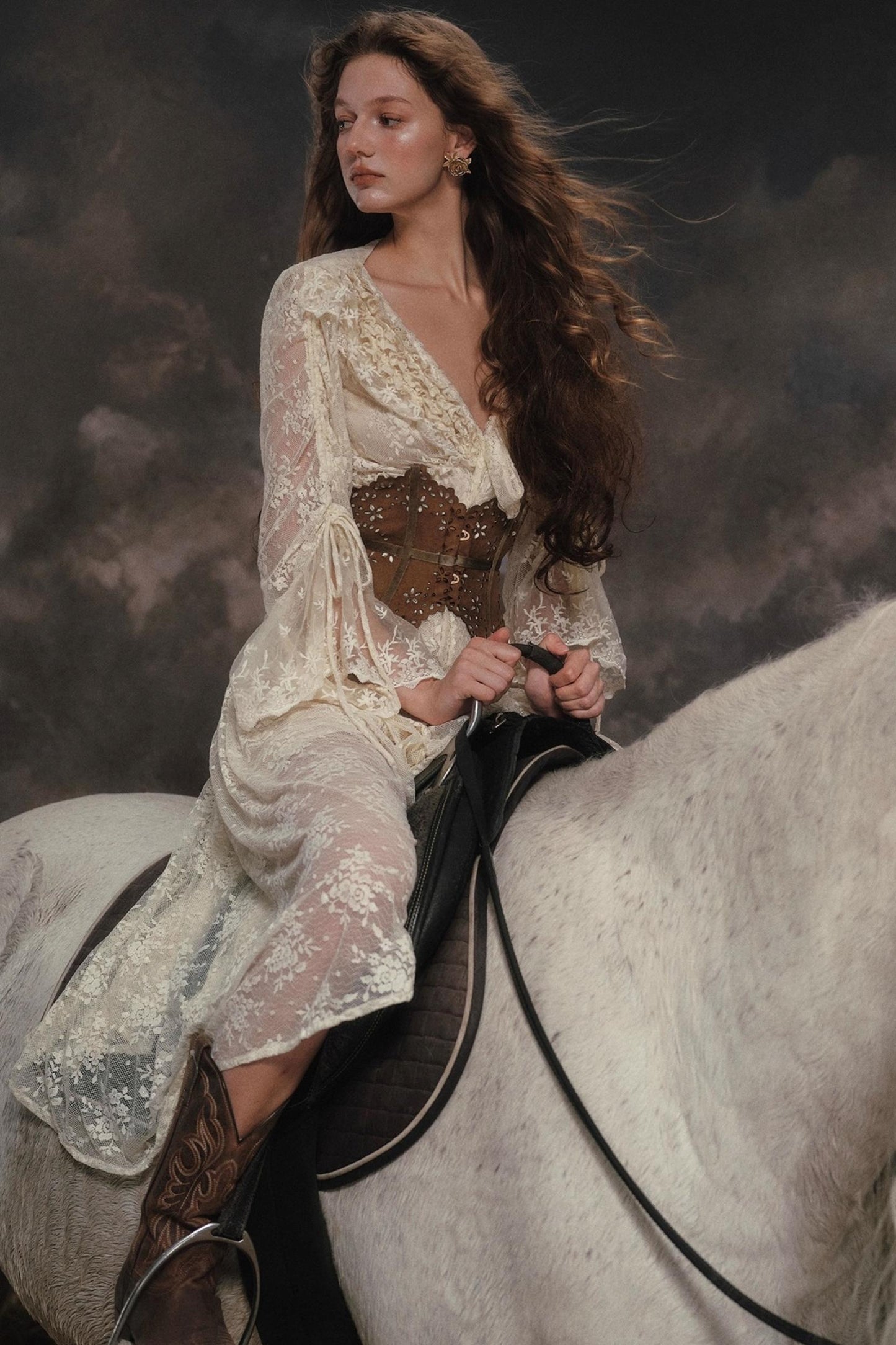 Princess Charming Lace Dress Set-Up