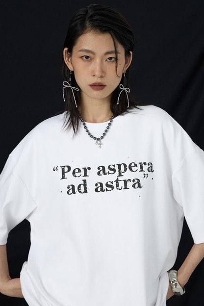 Mottled Chic Slouchy Tee