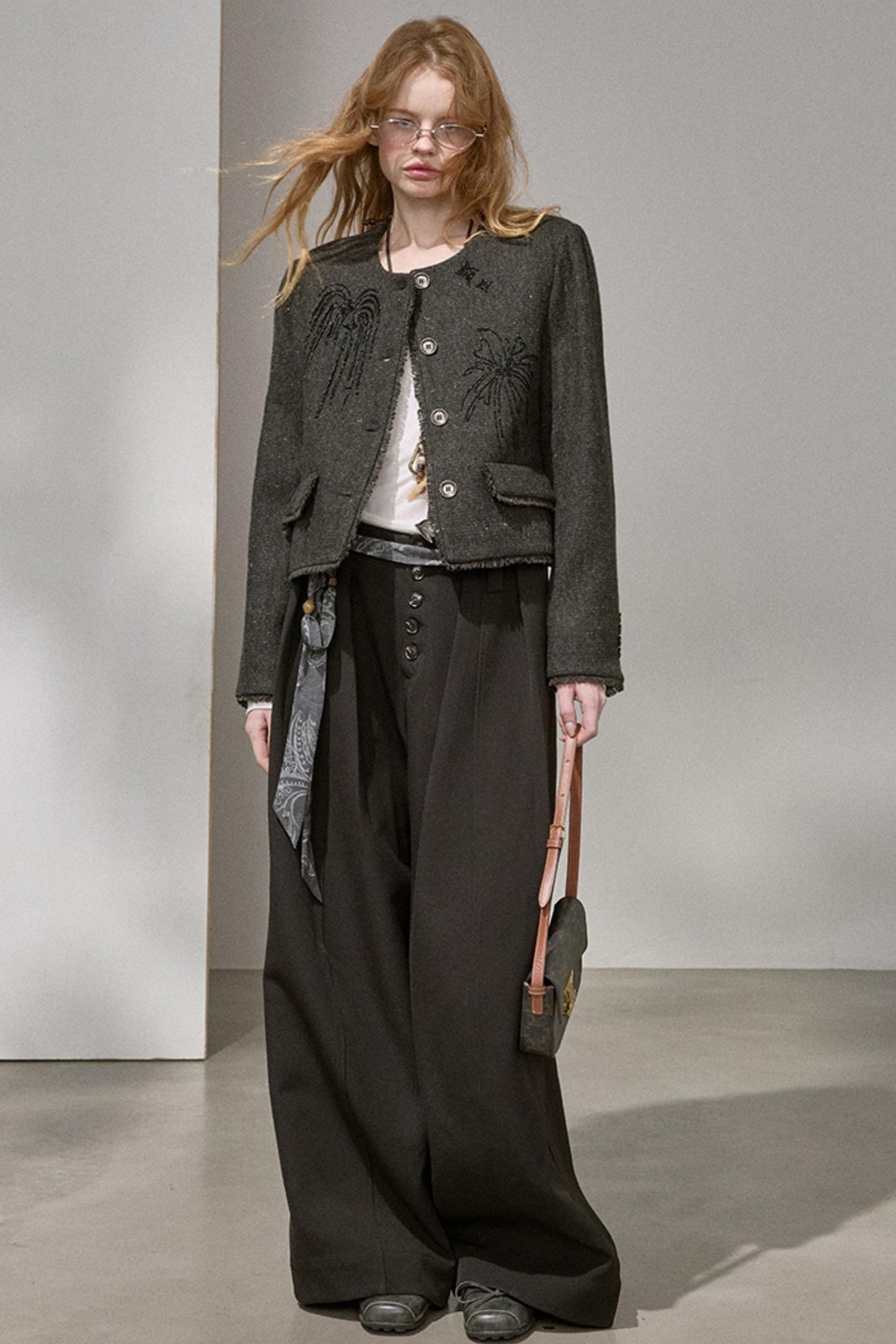 Bead-Embroidered Fireworks Jacket