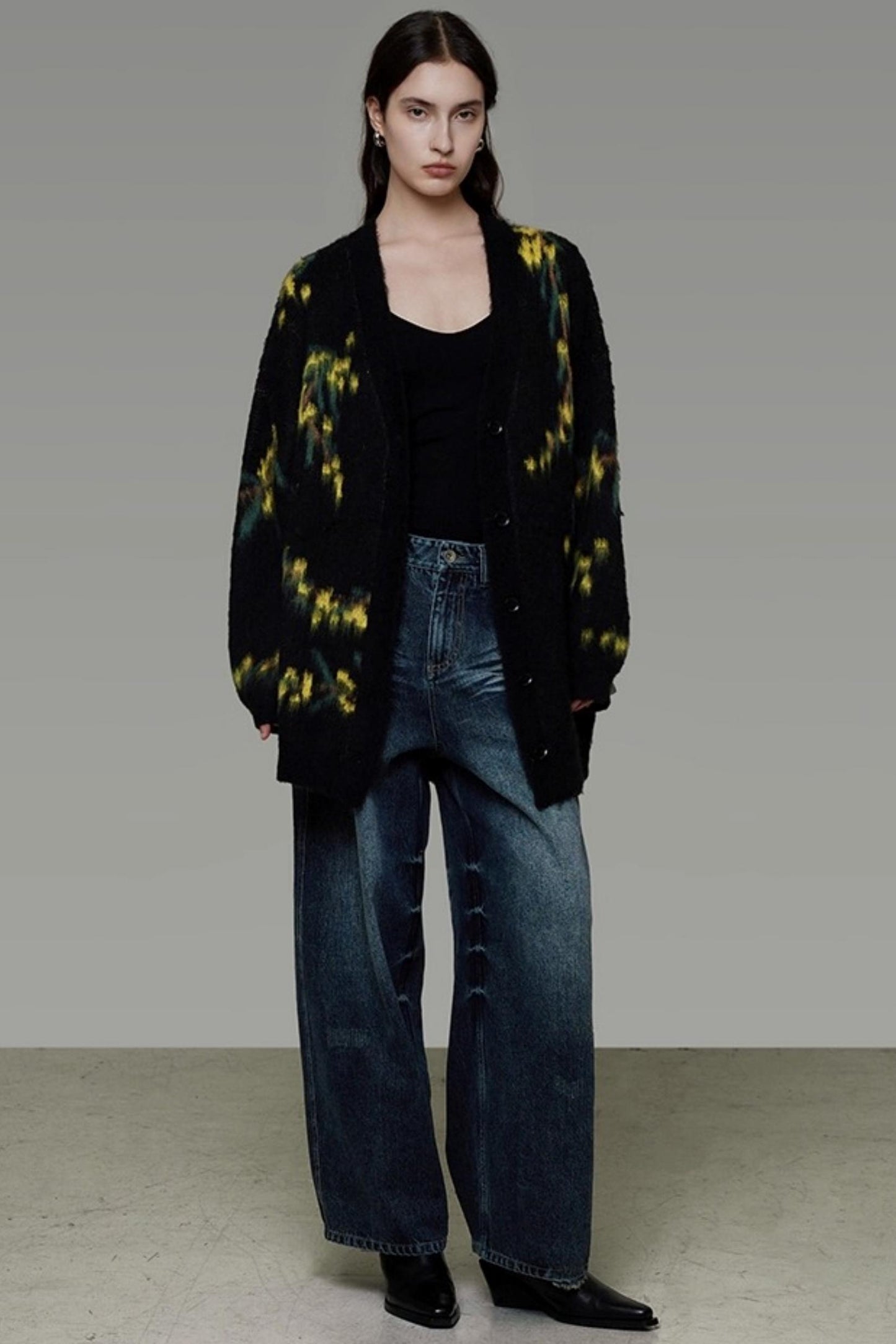 French Lazy Winter Cardigan