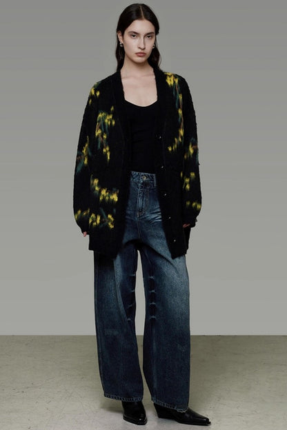 French Lazy Winter Cardigan