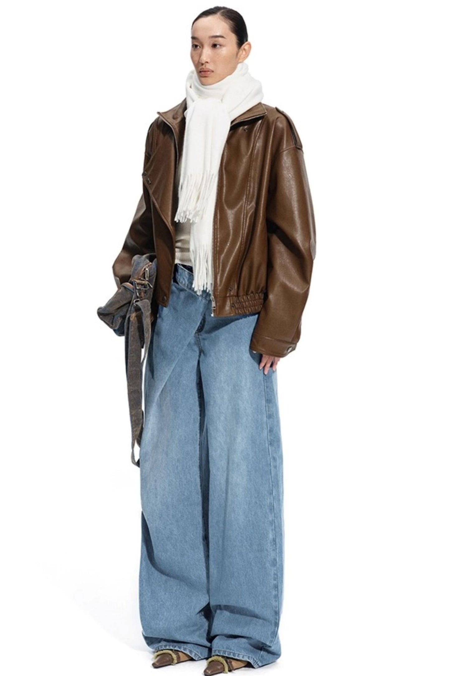 Classic Fringe Wool Shawl