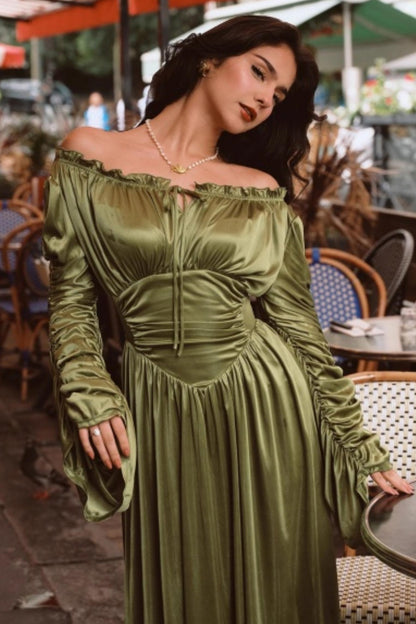 Lacemade Parthenon Satin Dress