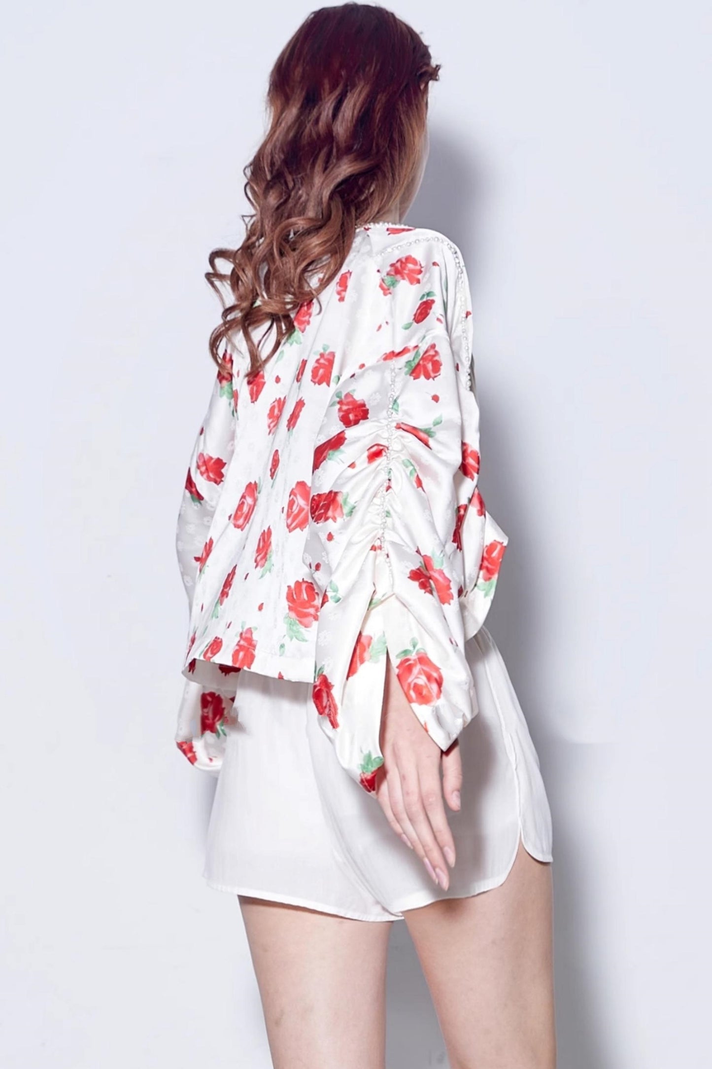 Deconstructed Rose Beaded Jacket