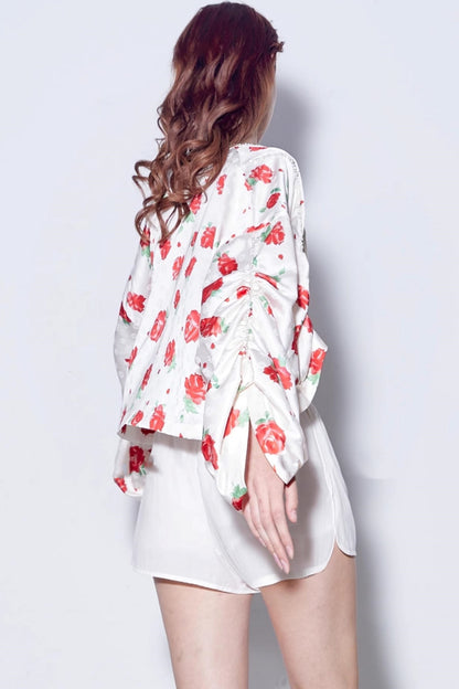 Deconstructed Rose Beaded Jacket