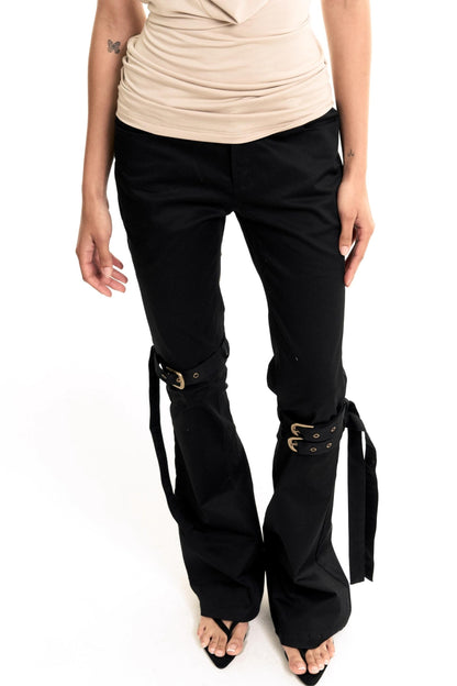 Slim Rise Bootcut Pants