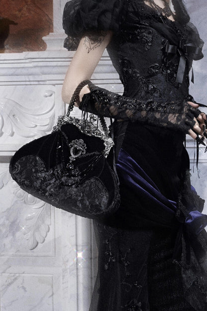 European Velvet Handbag