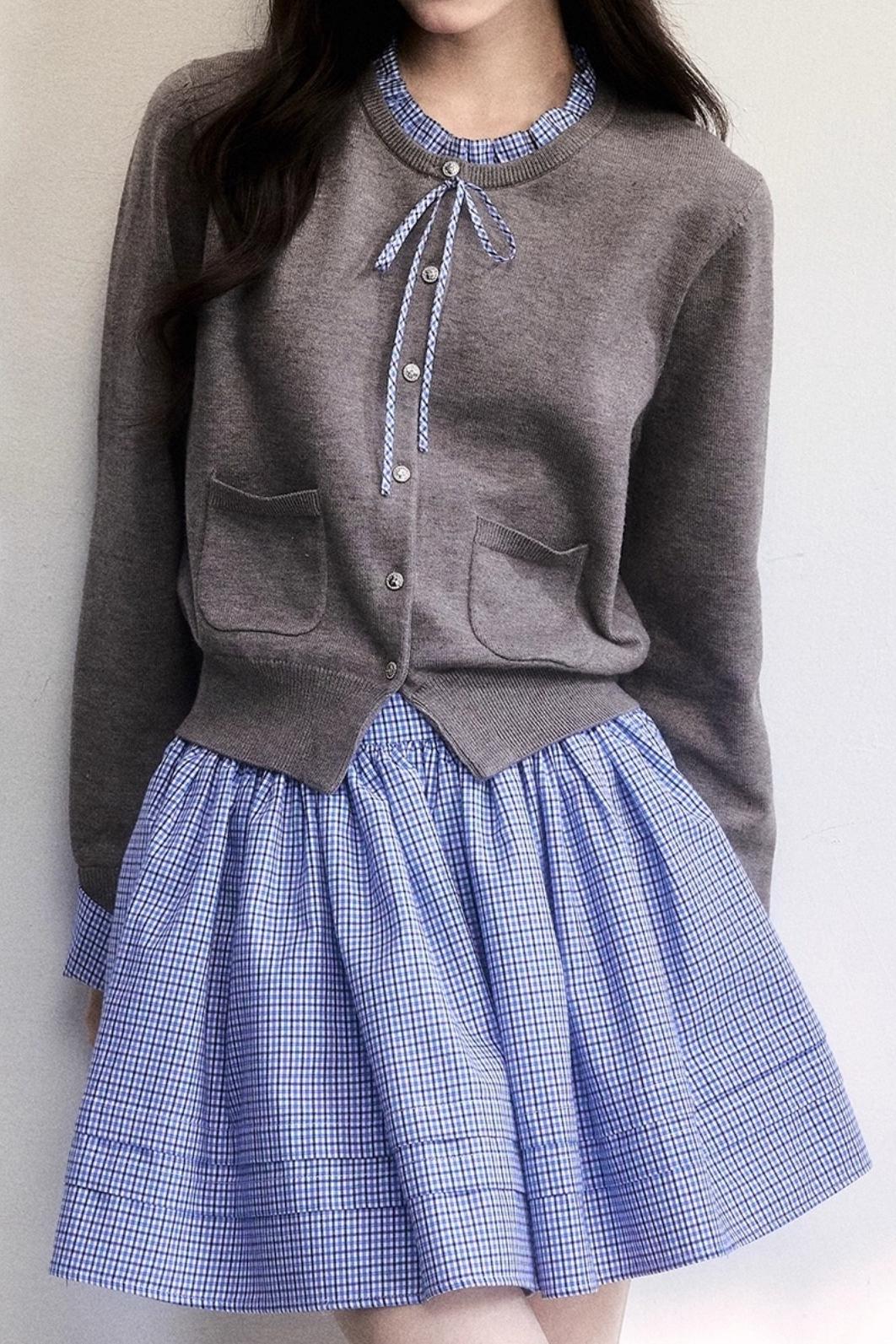 Sweetheart Ballet Cardigan Set-Up