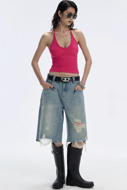 Deep Black Slim Vest