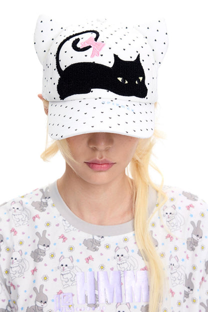Cat Style Peaked Cap