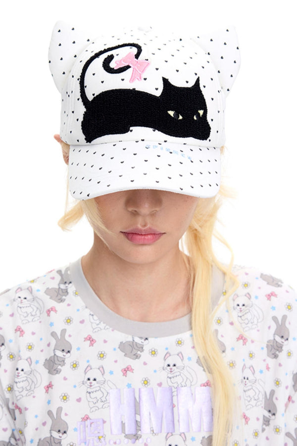 Cat Style Peaked Cap