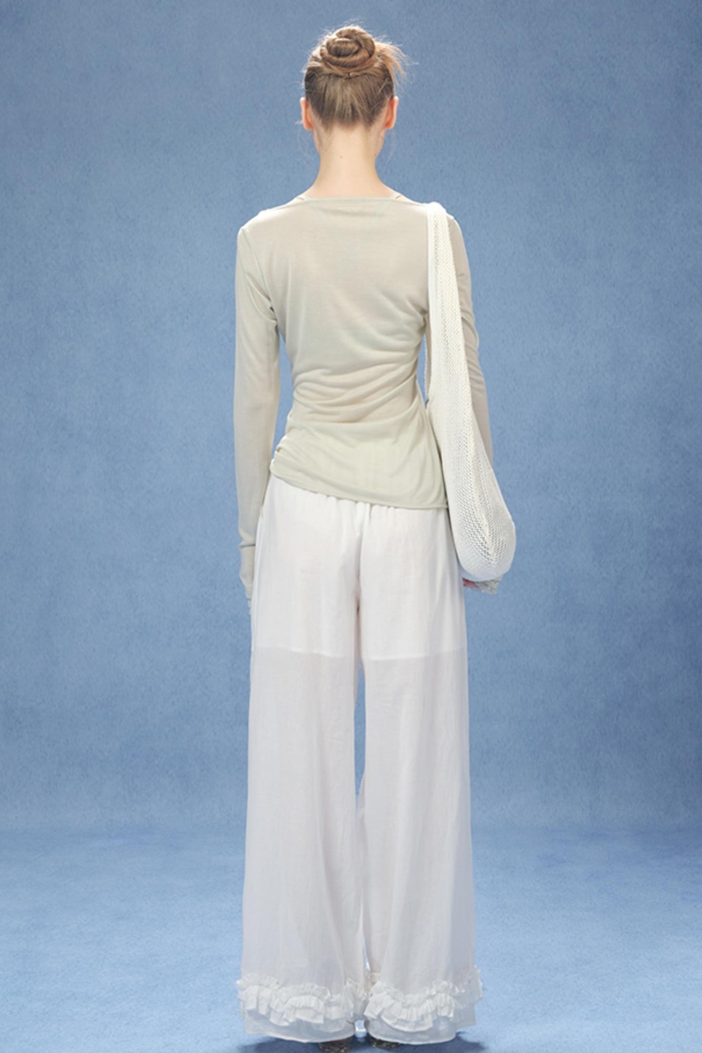 Chic U-Neck Corset Top Set