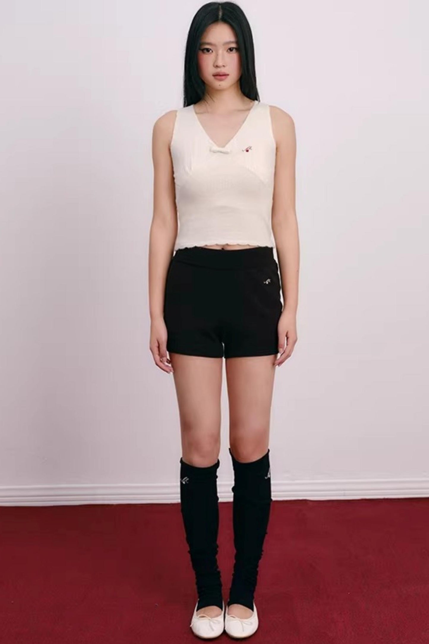 Korean Lace Bowknot Top