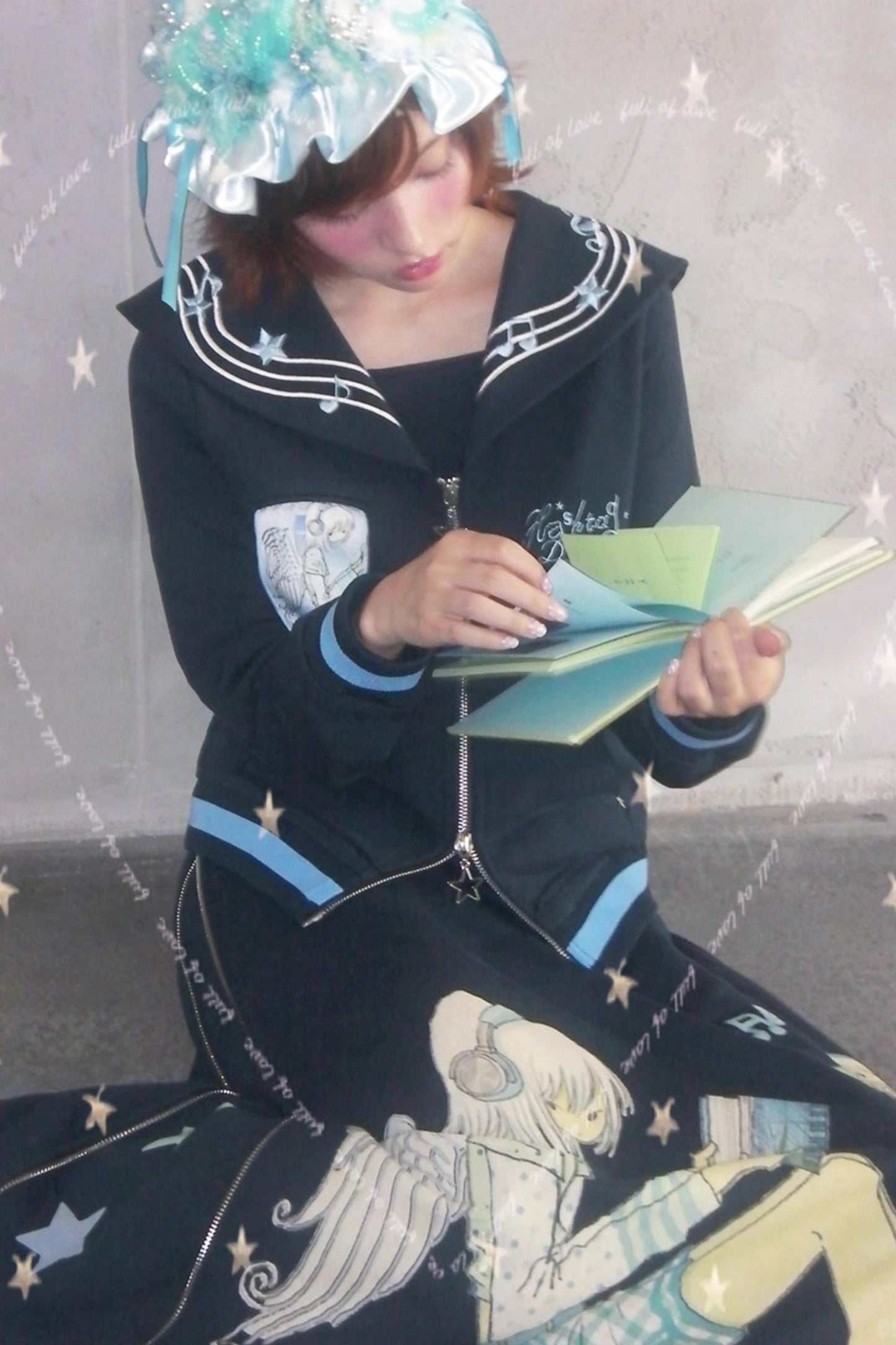 Original Navy Blue A-Line Skirt