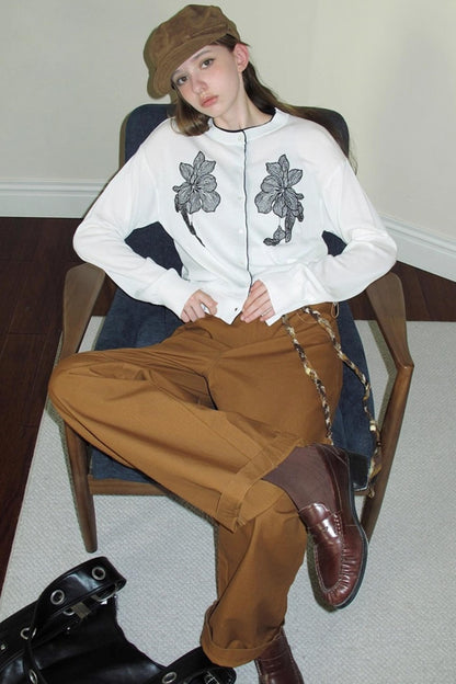 Light Wool Blend Cardigan