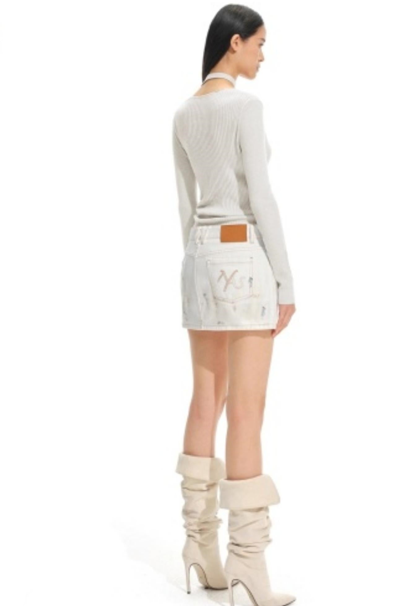 Knit Ribbed Stripe Cardigan