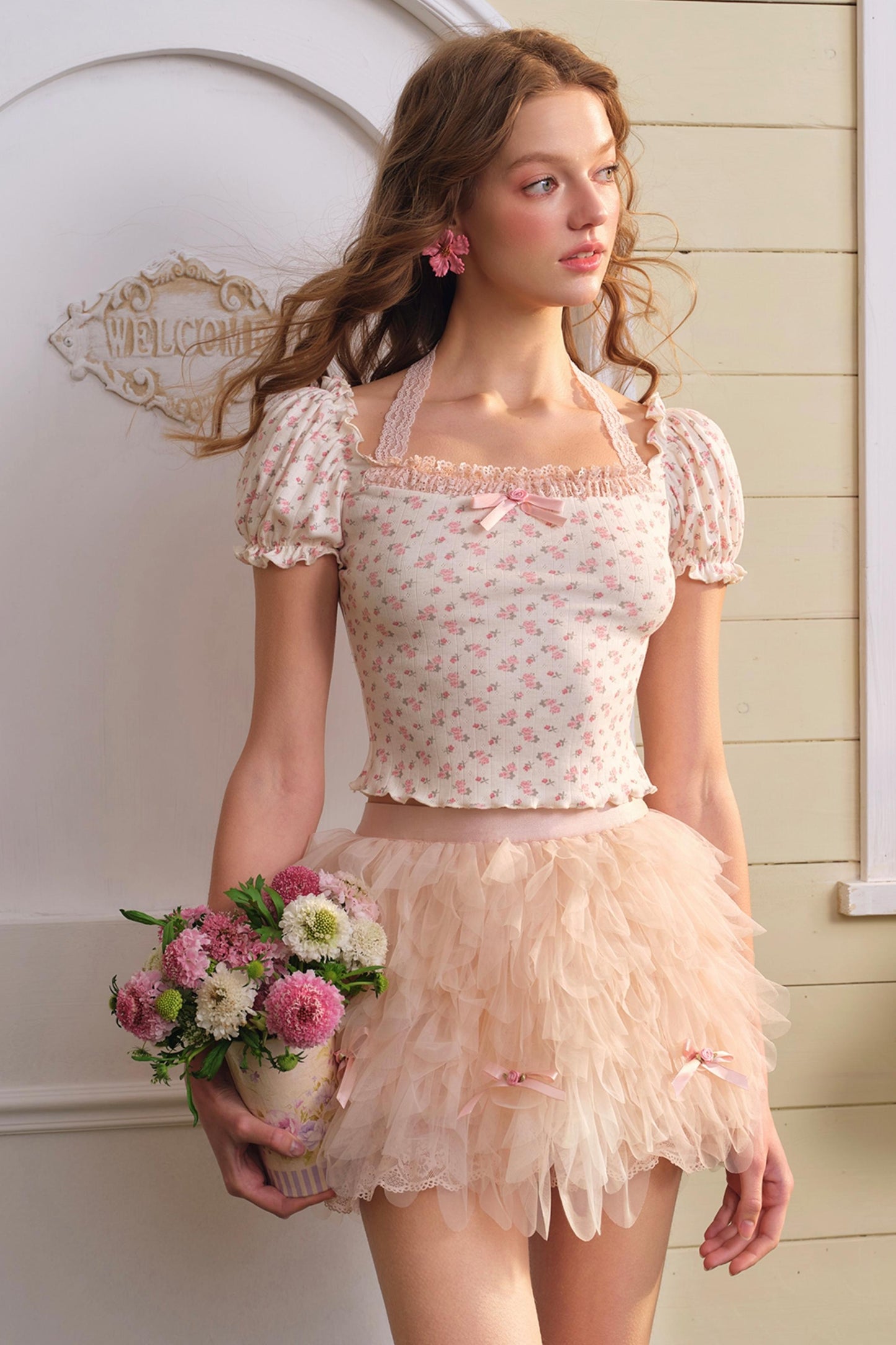 Lace Wing Tutu Skirt