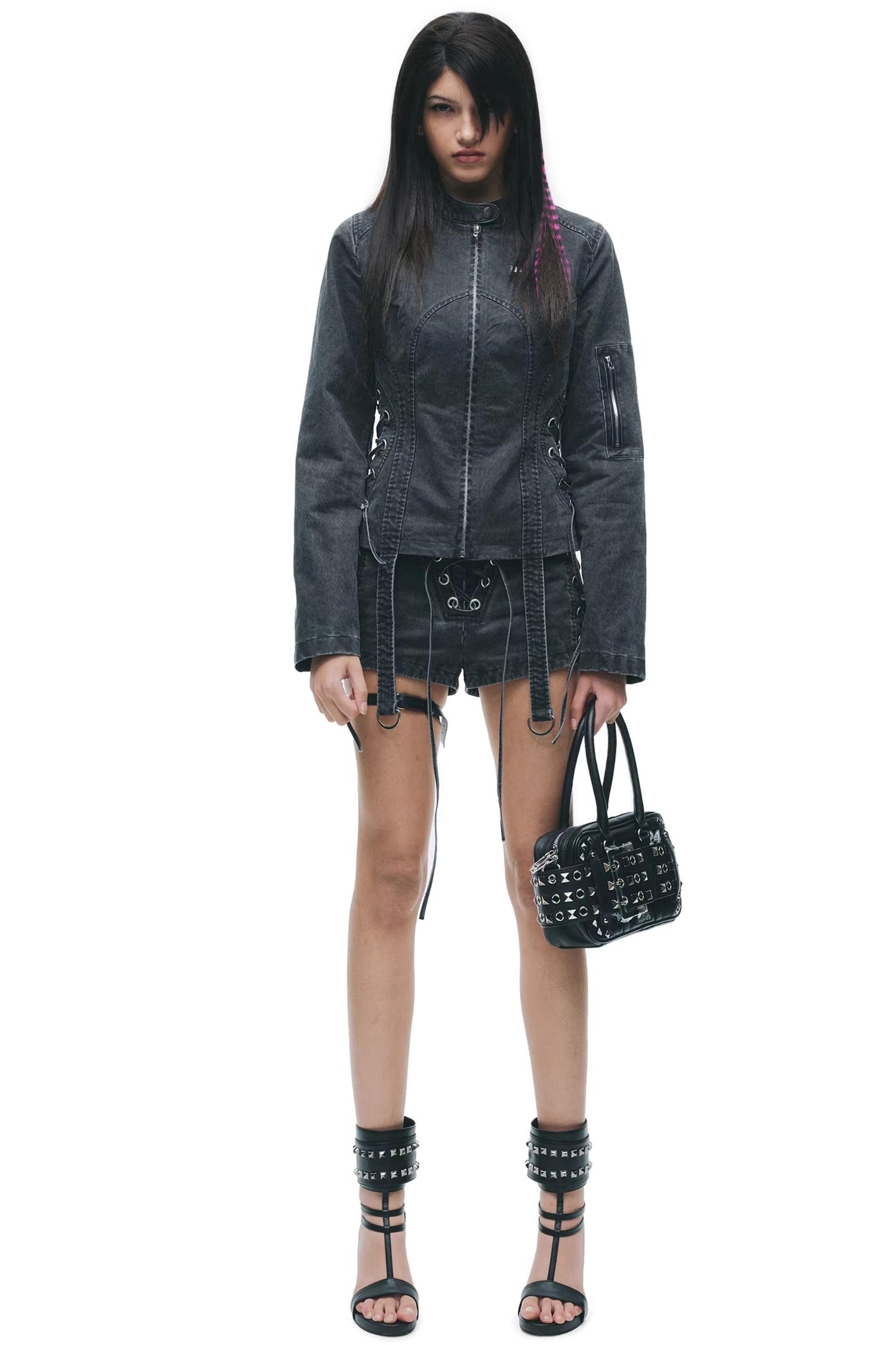 Punk Grunge Suit Jacket Set-Up