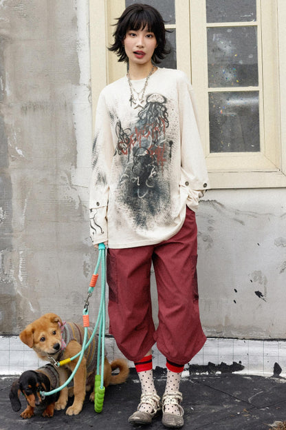 Tidal Gravity Peplum Tee