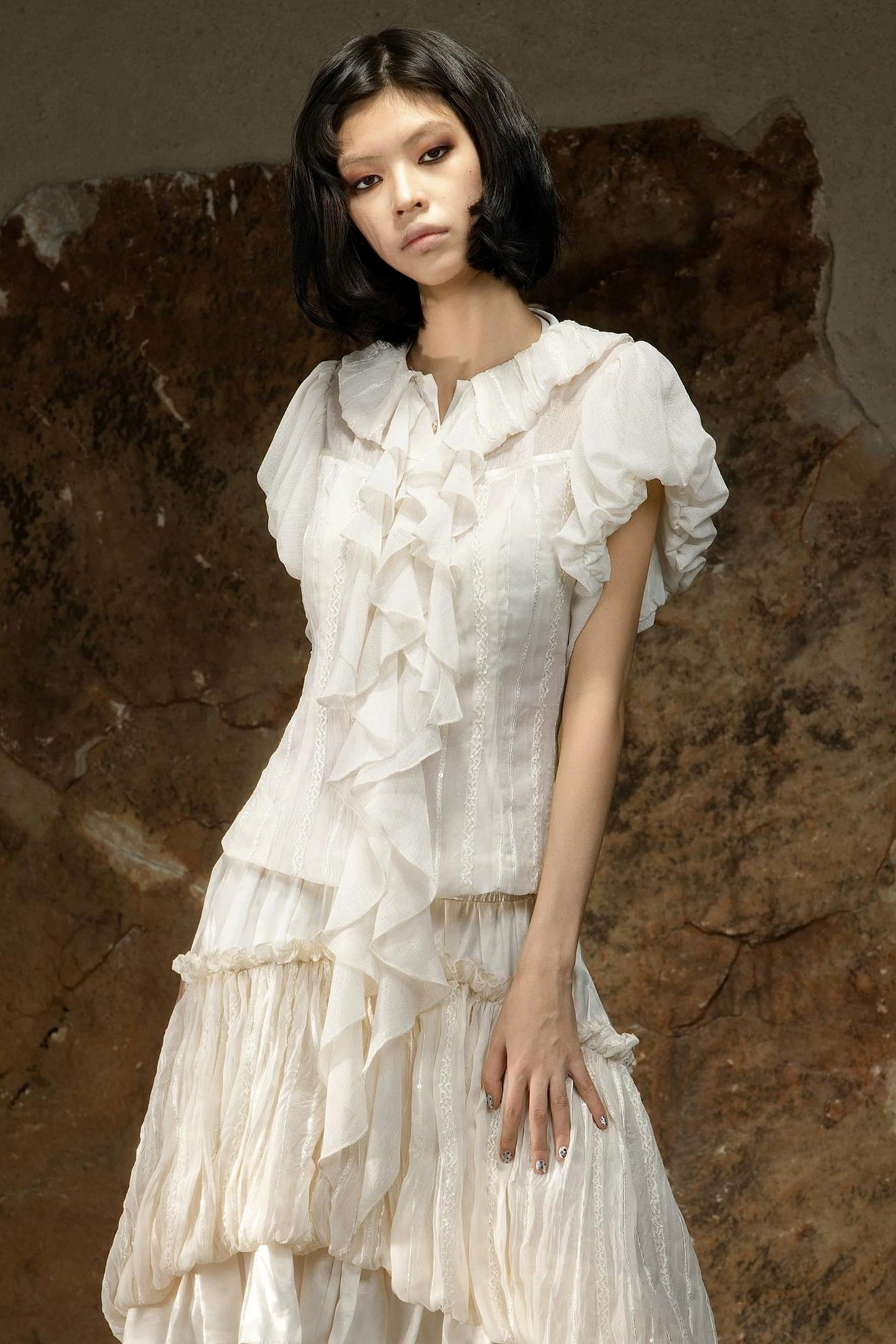 Retro Palace Puff Sleeve Shirt