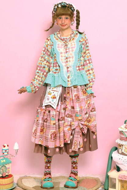 Vintage Lace Collar Shirt