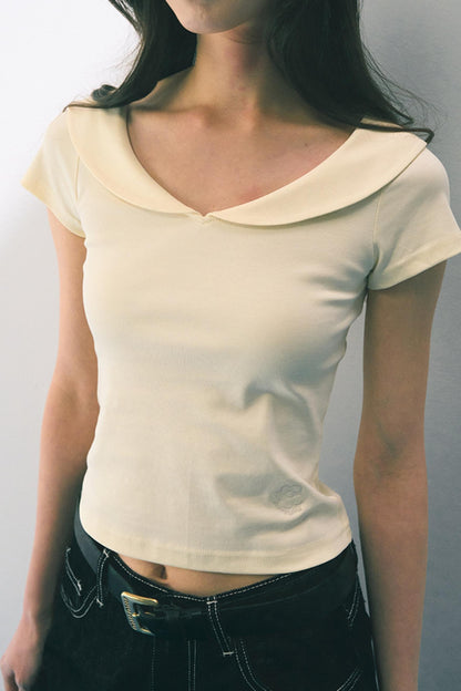 Minimalist Knit Slim Fit Top