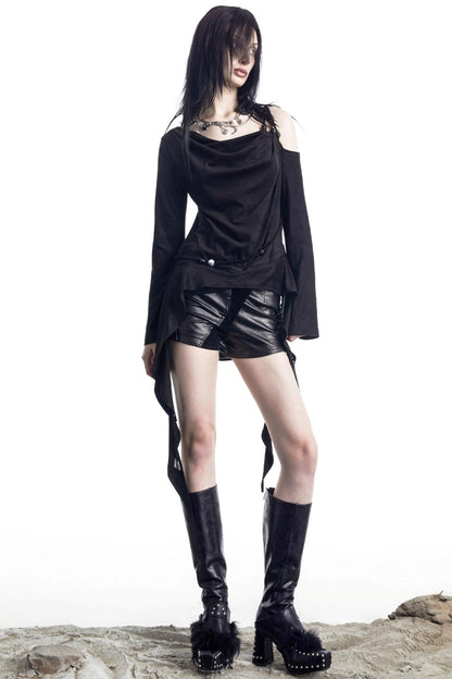 Pearl Beaded Off-Shoulder Top