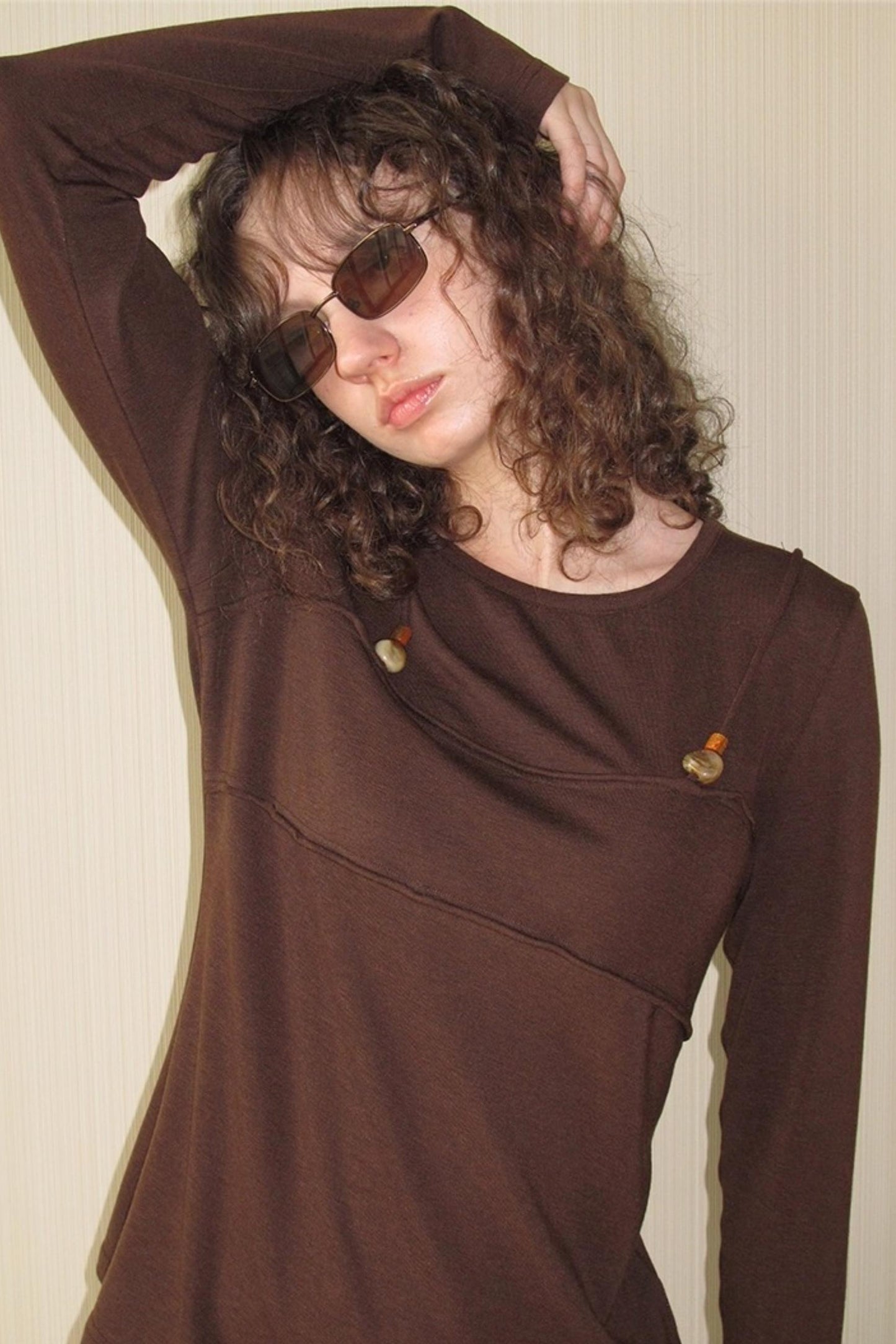 Cashmere Fake Two Piece T-Shirt