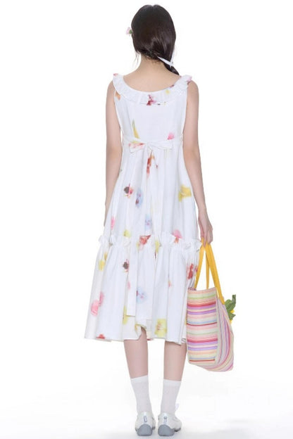 Floral Fairy A-Line Dress