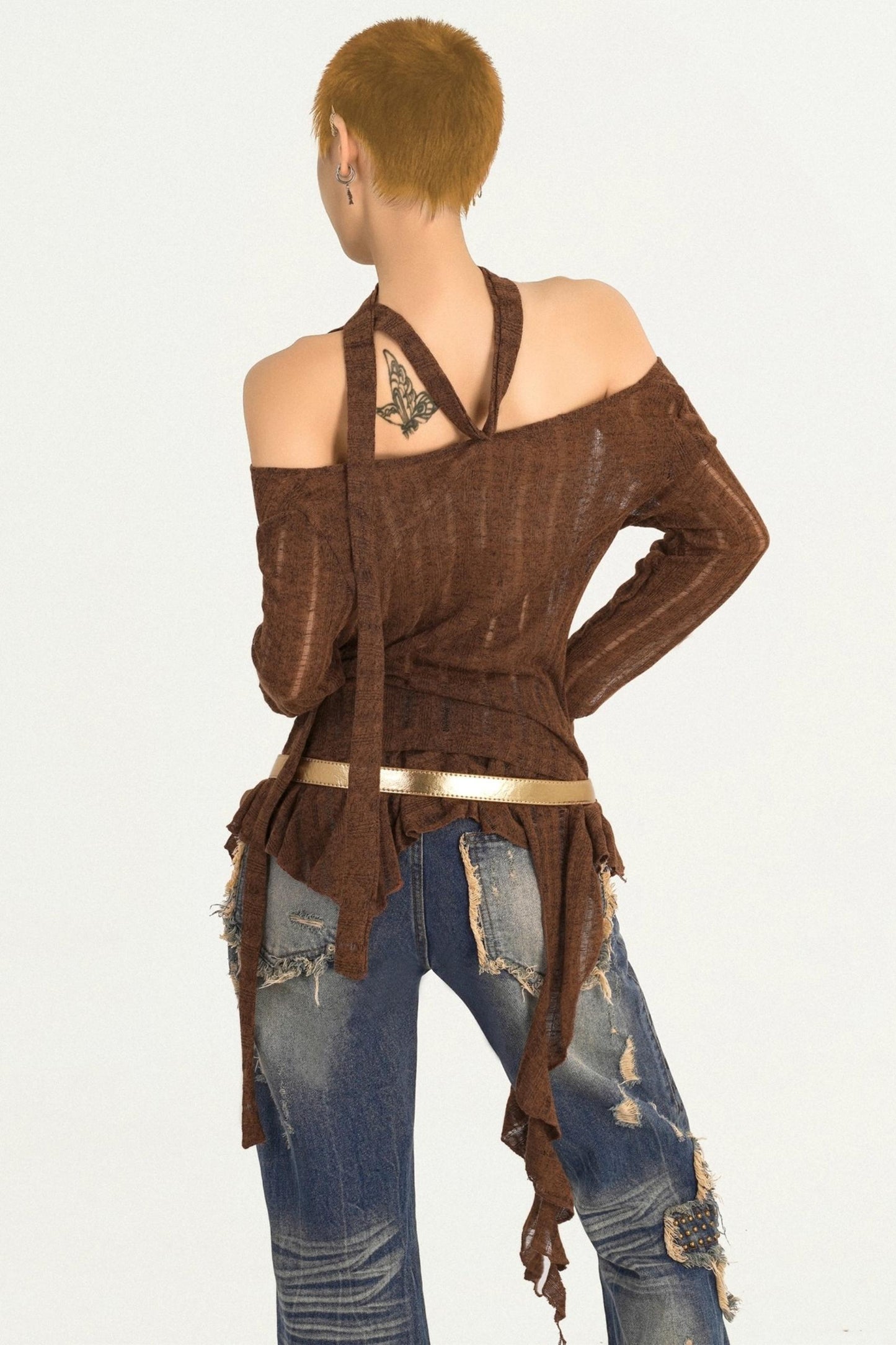 Spice Girl Knitted Sweater