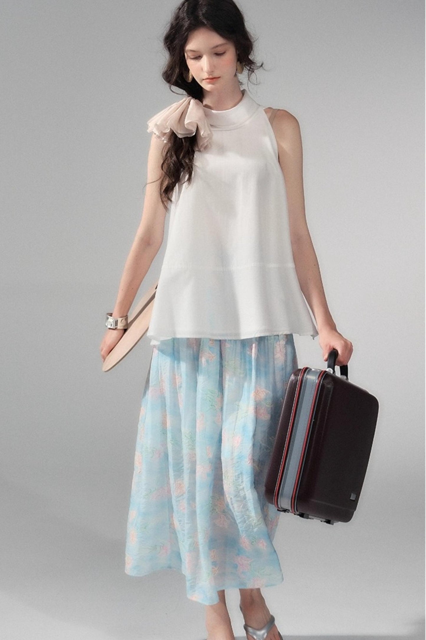 Dandelion Draped Vest Top