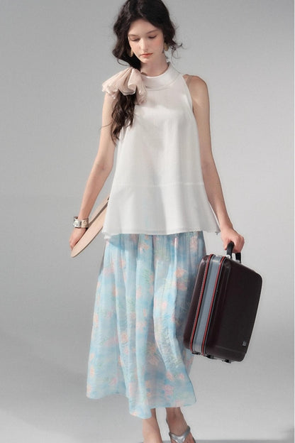 Dandelion Draped Vest Top