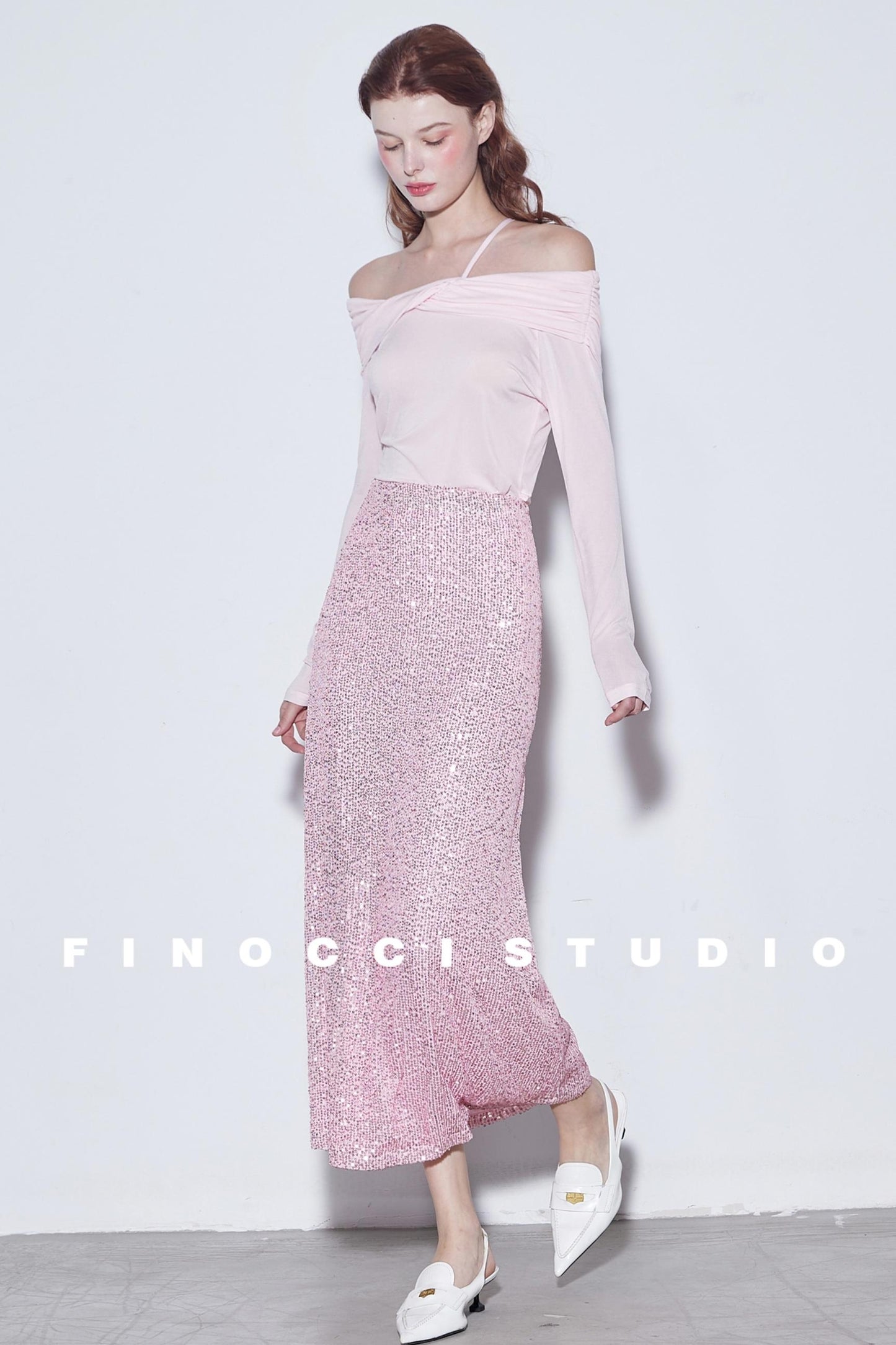 Blooming Pink Sparkle Skirt