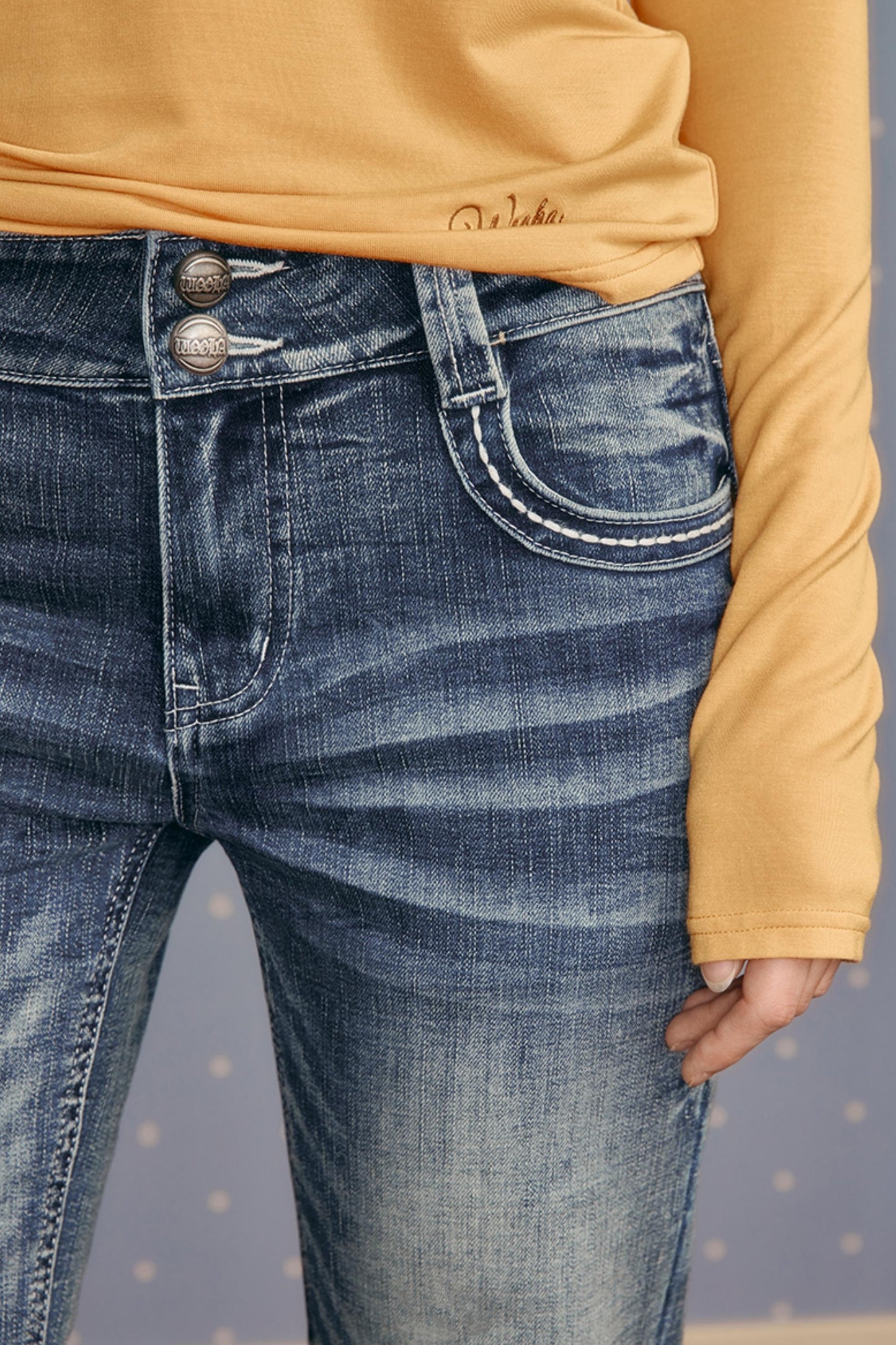 Winter Straight-Leg Jeans