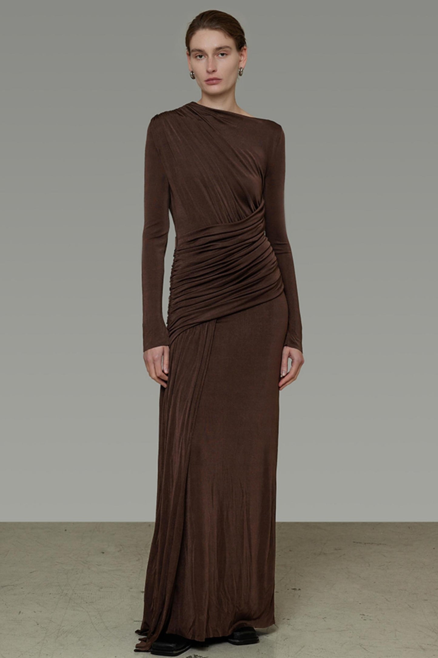 Slim Autumn Long Dress