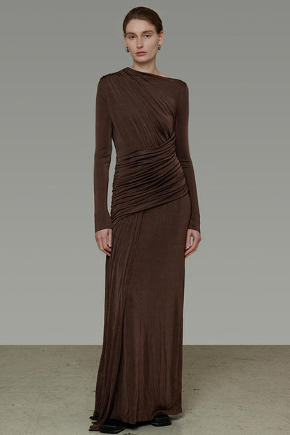 Slim Autumn Long Dress