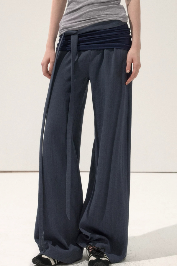Waist Tie Summer Pants