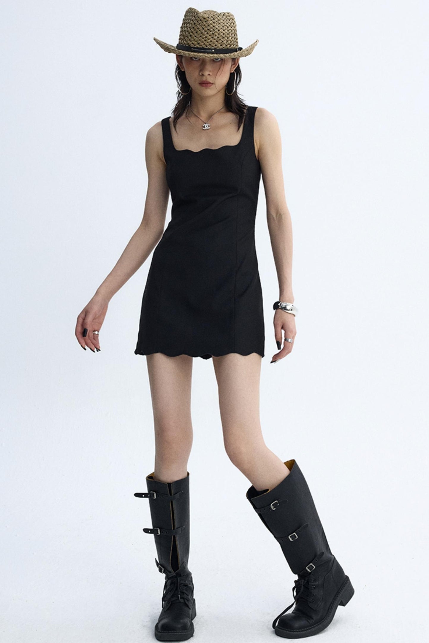 Wave Lace Princess Dress