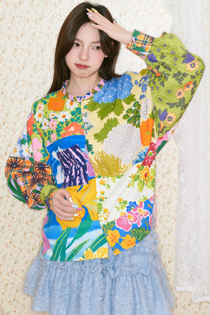 Floral Long Shirt
