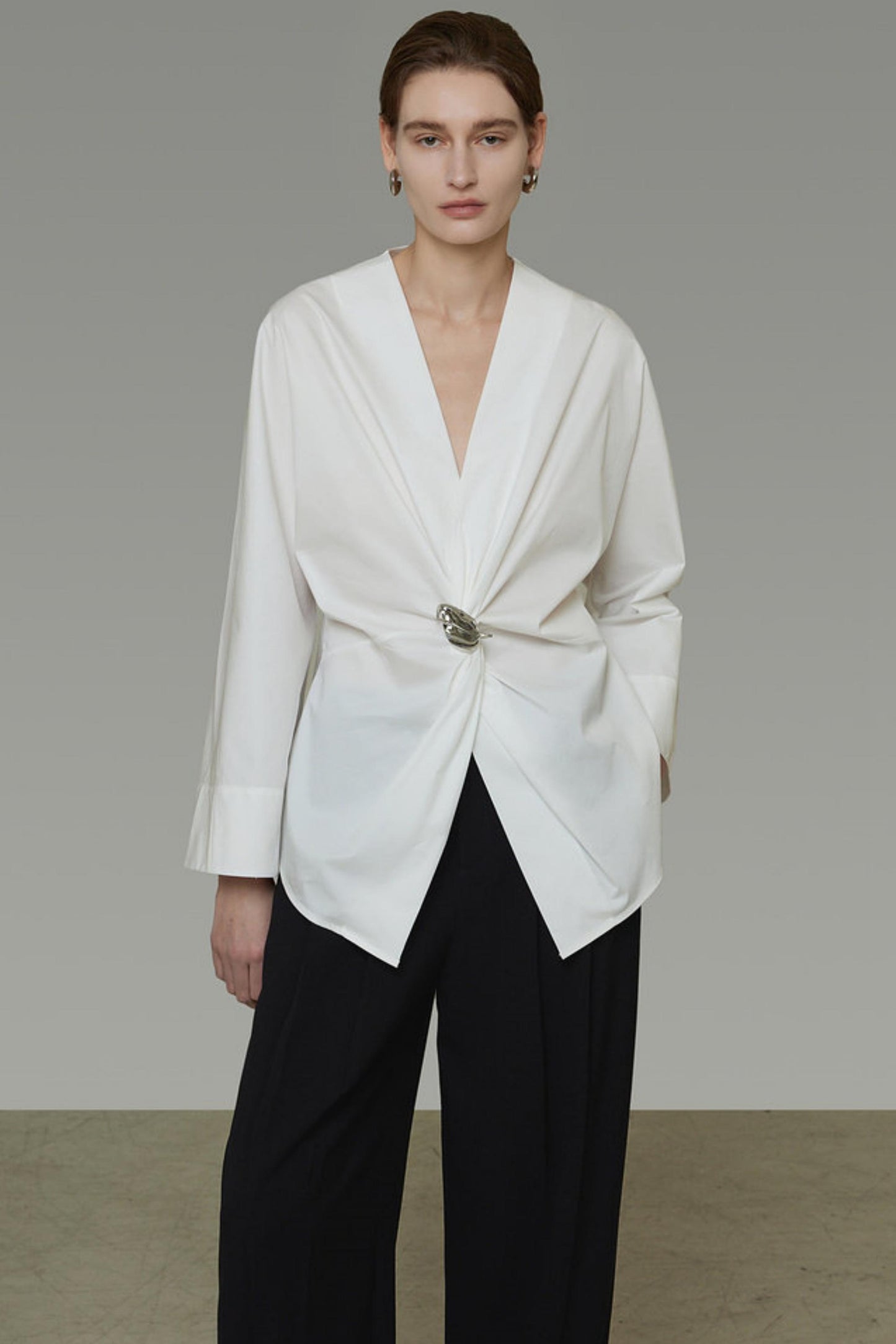 Asymmetric Twist Shirt
