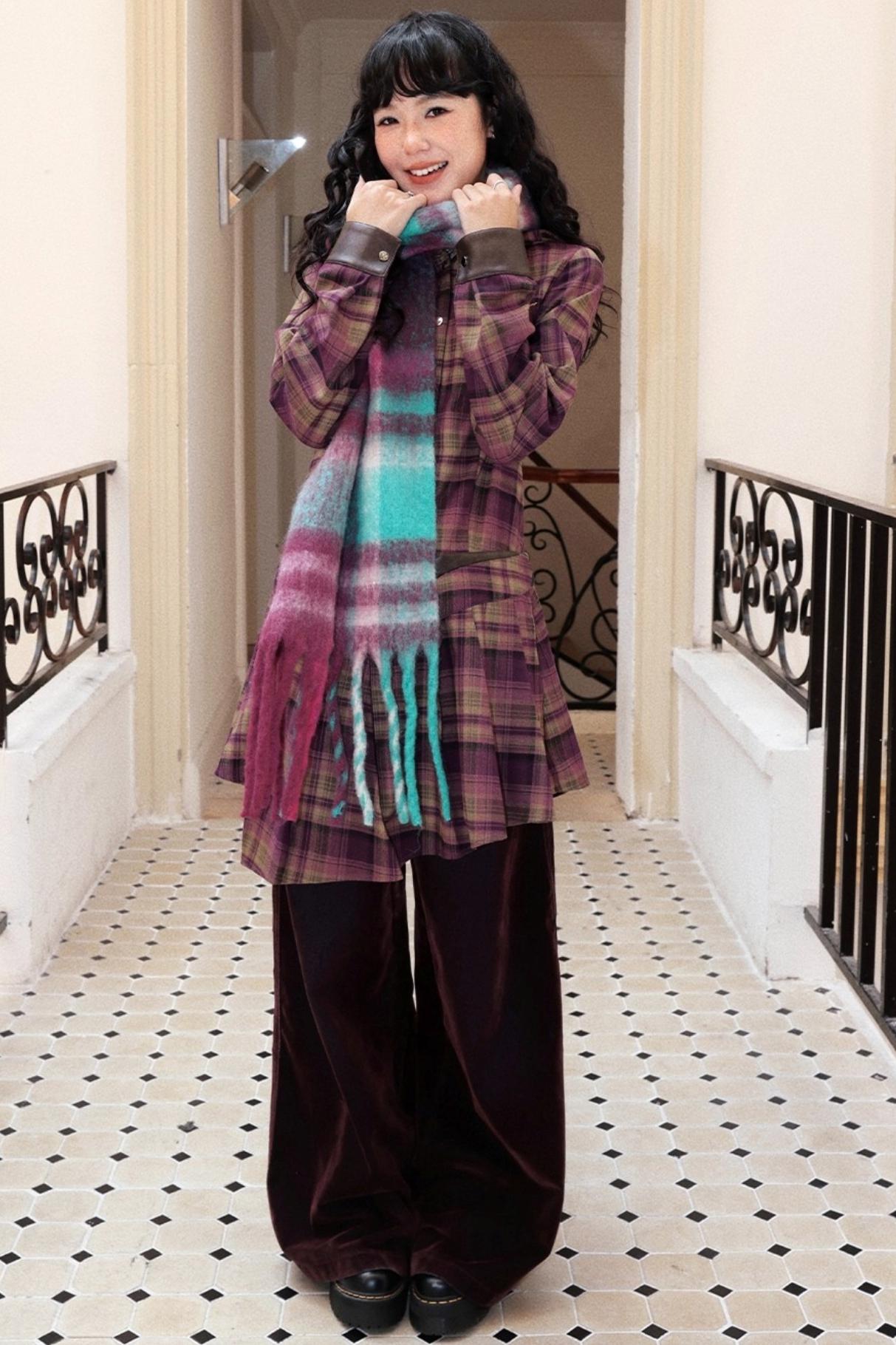 Flocked Light-Reflective Jeans