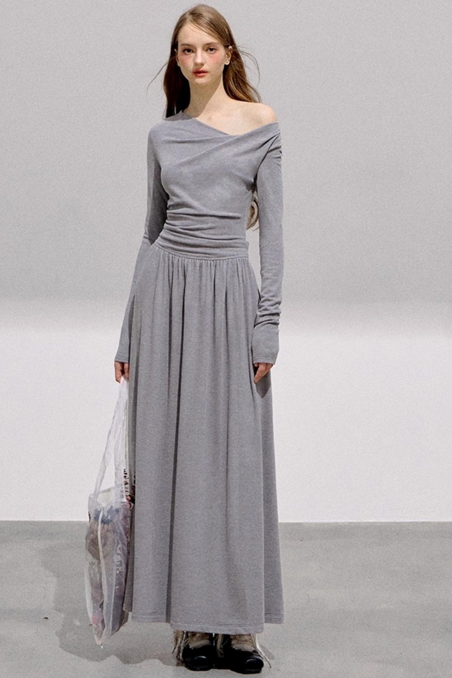 Cool Goddess Swing Collar Waist Dress