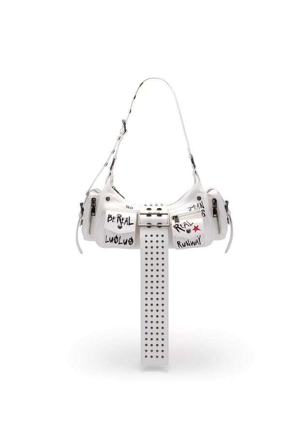 Graffiti Hand-Painted Printed Bag