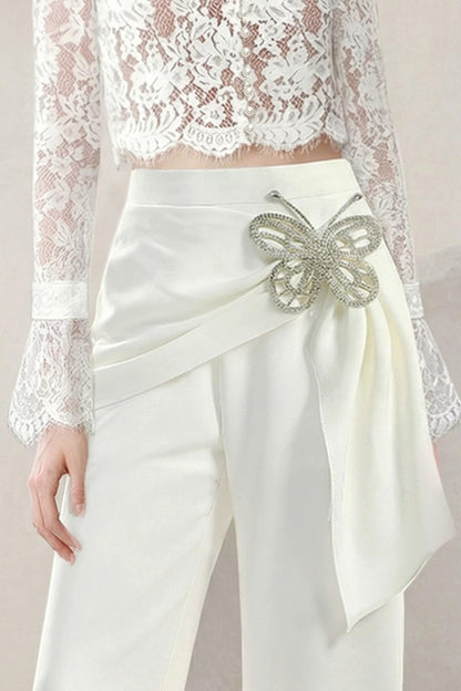 Stand-Collar Spring Outfit Set-Up