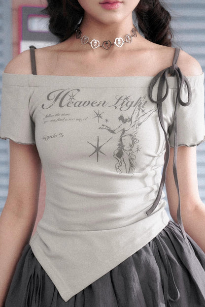 Angel Asymmetrical Top