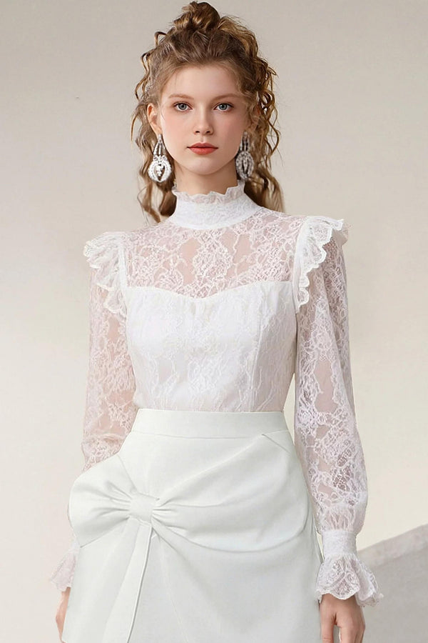 French Stand-Collar Top and Culottes Set-Up
