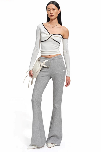 Langsam gehende Strickhose