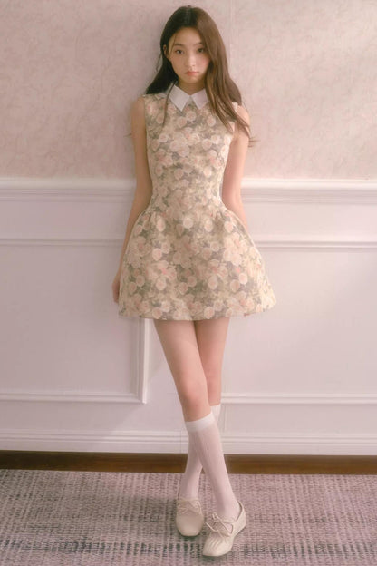 Rose Sleeveless Dress