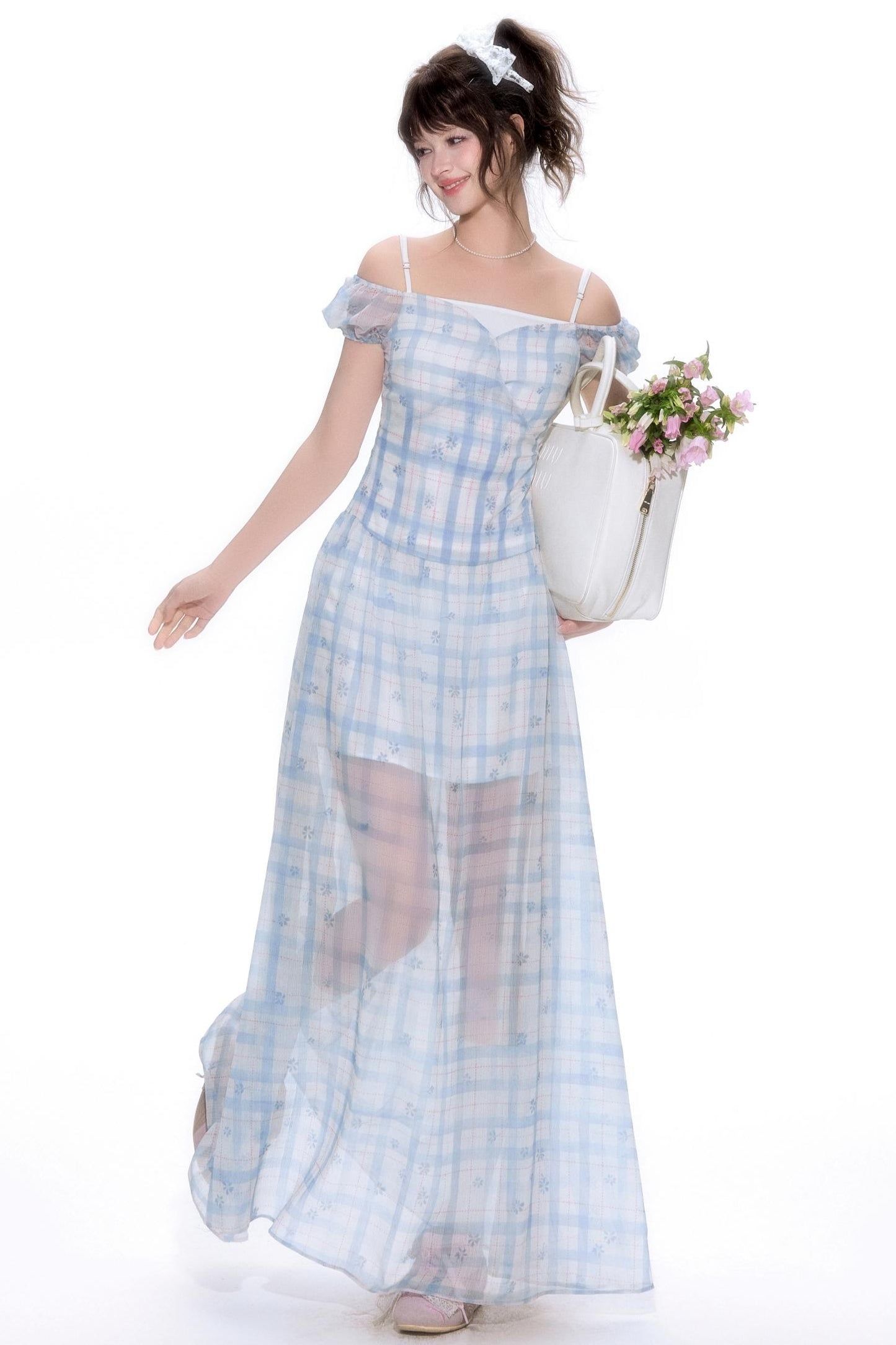 Chiffon Halter Beach Dress