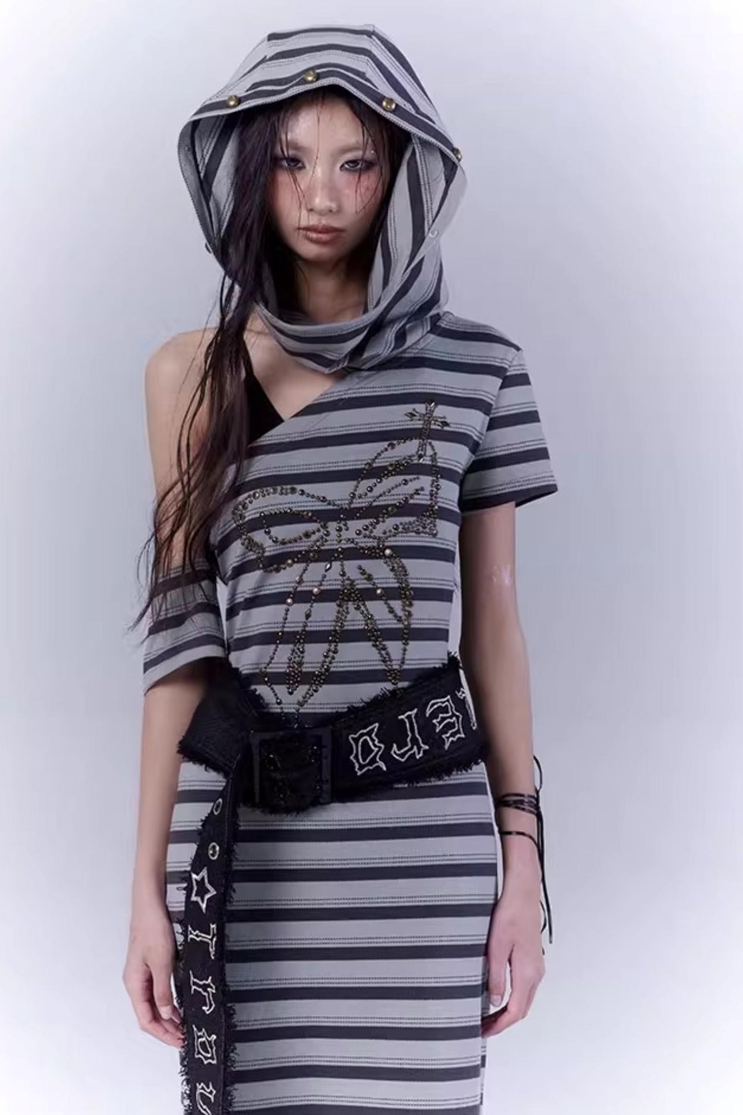 Striped Wasteland Dress Set-Up